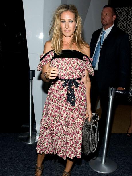 Celebrities at New York Fashion Week