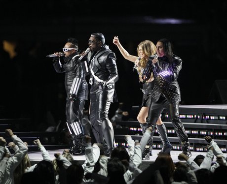 Black Eyed Peas at the The Super Bowl XLV