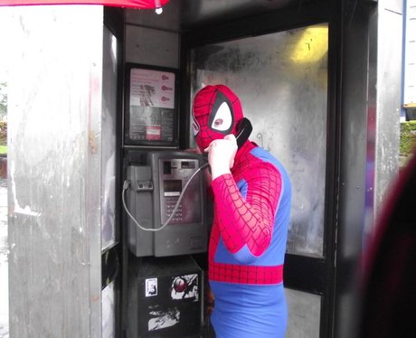 Spideyman Hits The West Country 