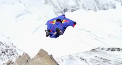 Valery Rozov jumps off Mount Everest