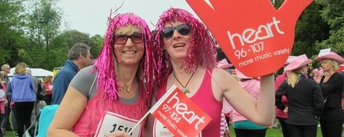 Did you get see the Heart Angels at Race For Life 