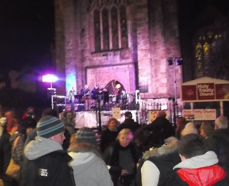 st austell christmas light switch on heart cornwall st austell christmas light switch on heart cornwall