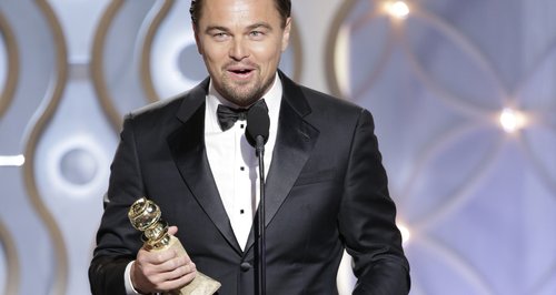 Leonardo DiCaprio at the Golden Globe Awards 2014