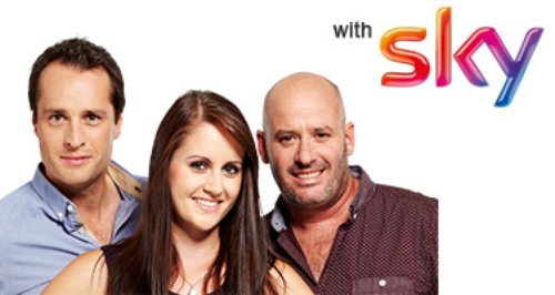 Sky Breakfast Tom, Nicola and Jack DJ