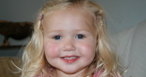 Four-year-old Mitzi Rosanna Steady