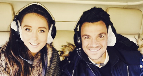 Peter Andre and fiancée Emily MacDonagh