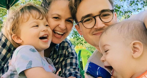 Tom Fletcher posts sweet family selfie before head