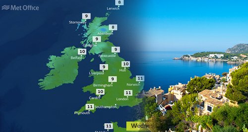 Britain's Weather Is Going To Be Warmer Than Majo