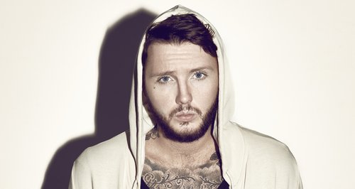 James Arthur wearing a hoodie