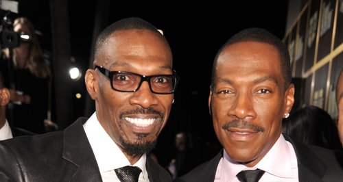 Eddie Murphy with his late brother Charlie Murphy