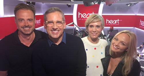 Steve Carell & Kristen Wiig With Jamie & Emma